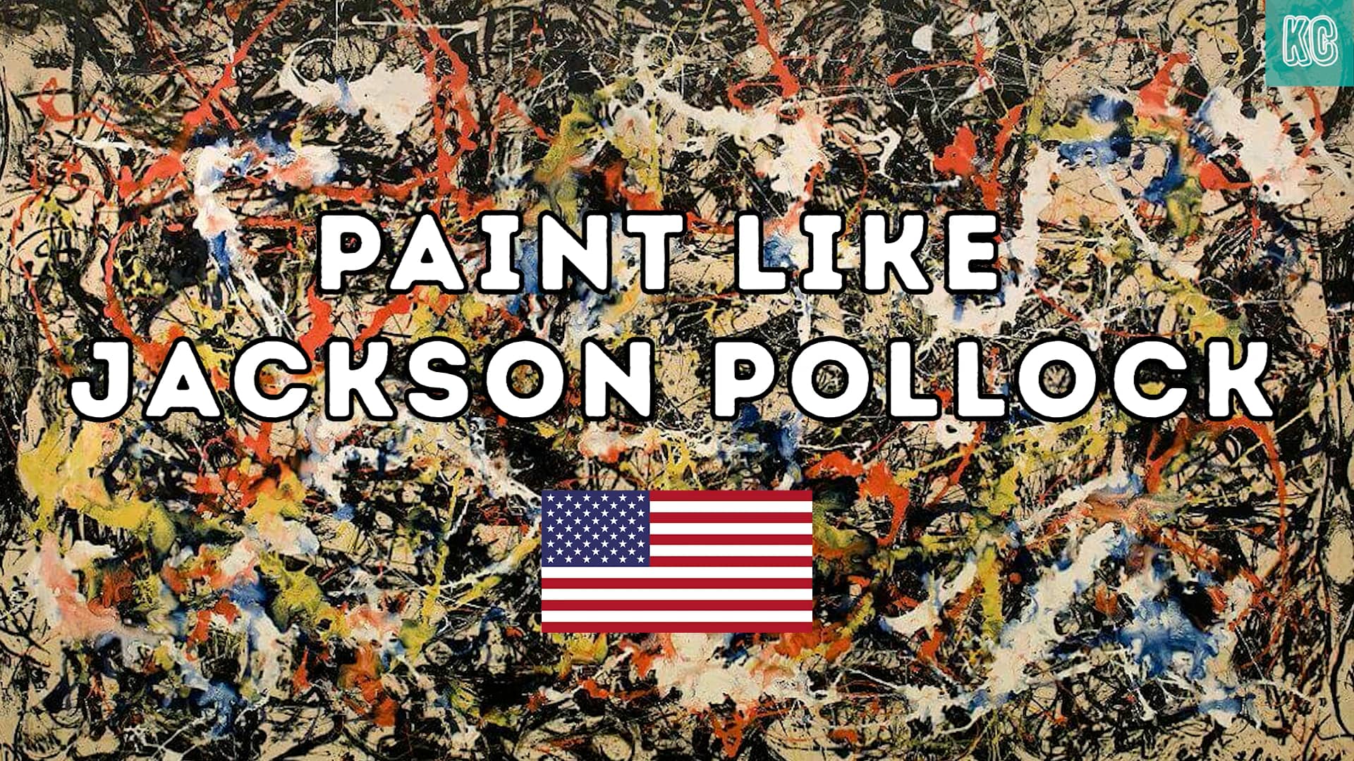 USA DIY Paint Like Jackson Pollock on Vimeo