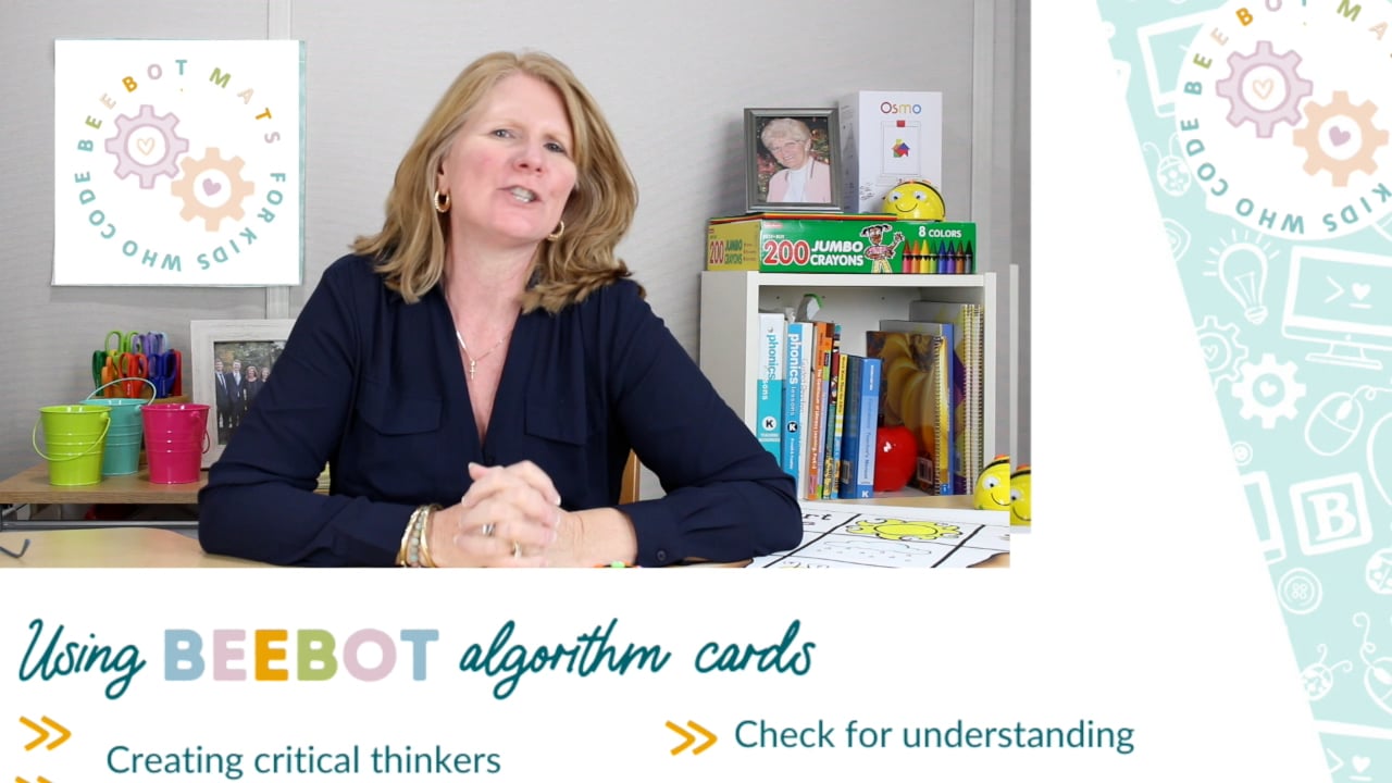 Using Algorithm Cards with Your BeeBot on Vimeo