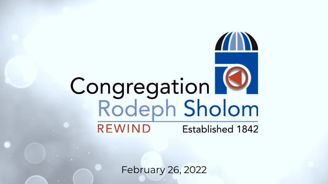 Shabbat Morning 2/26/2022