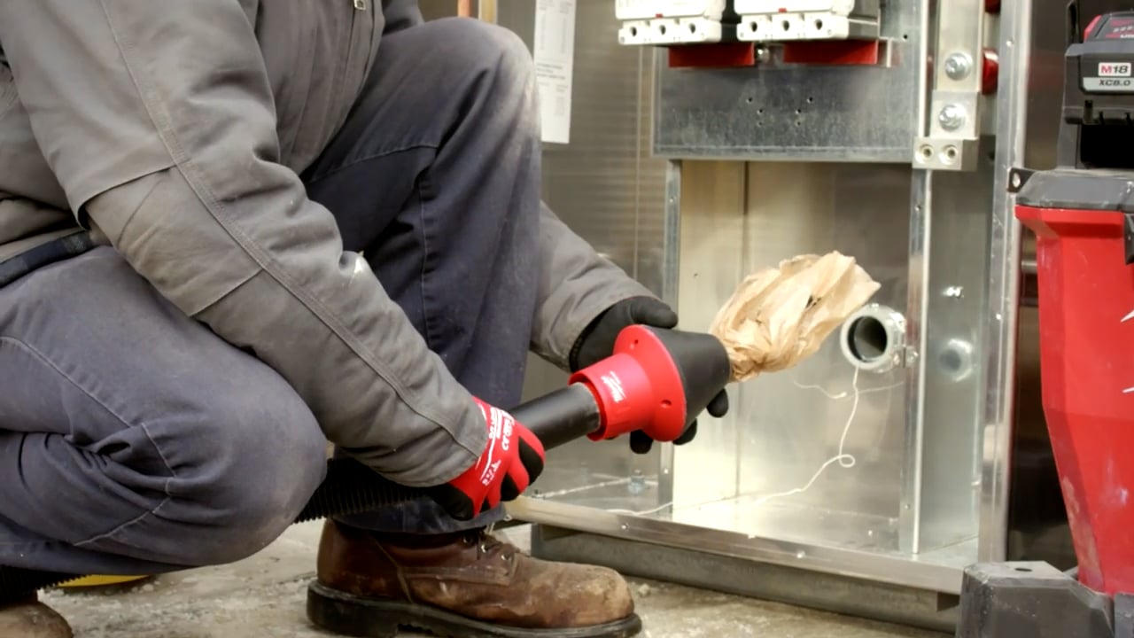 Milwaukee® AIRTIP™ Conduit Line Puller Kit_YouTube on Vimeo