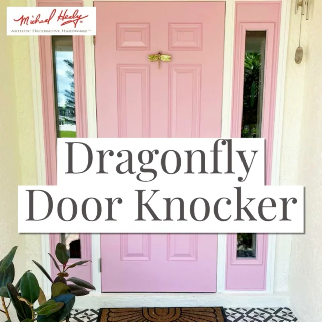 Dragonfly Door Knocker by Michael Healy