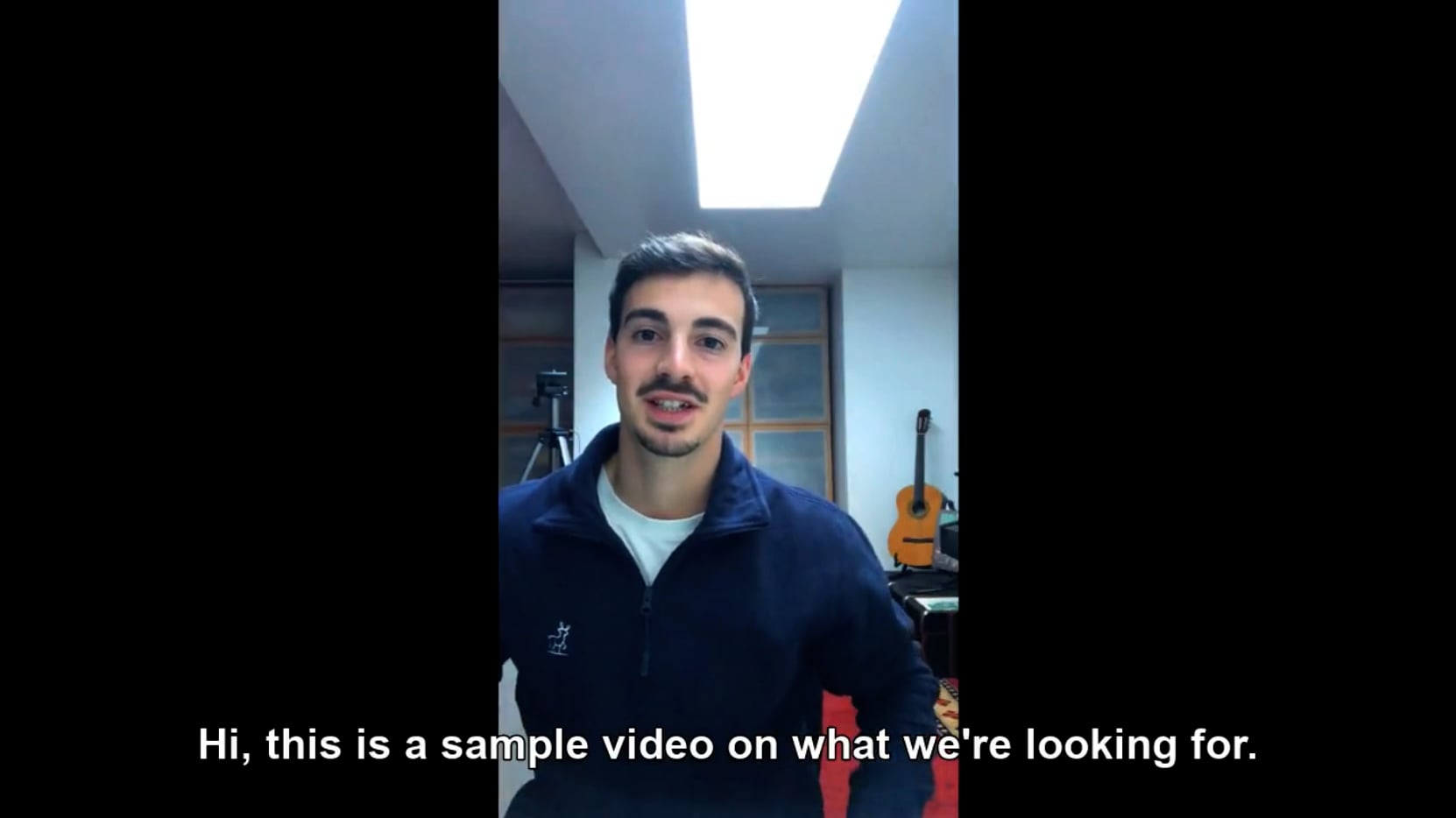 Sample clip on Vimeo