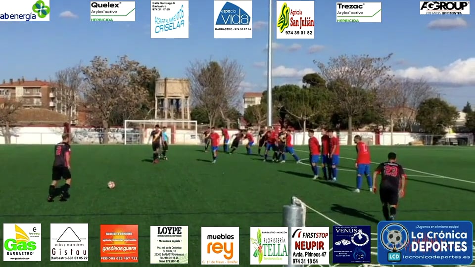 (RESUMEN y GOL) CD Cariñena 1-0 UD Barbastro / J 25 / 3ª División