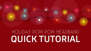 D(dream)IY: Pompom Headband