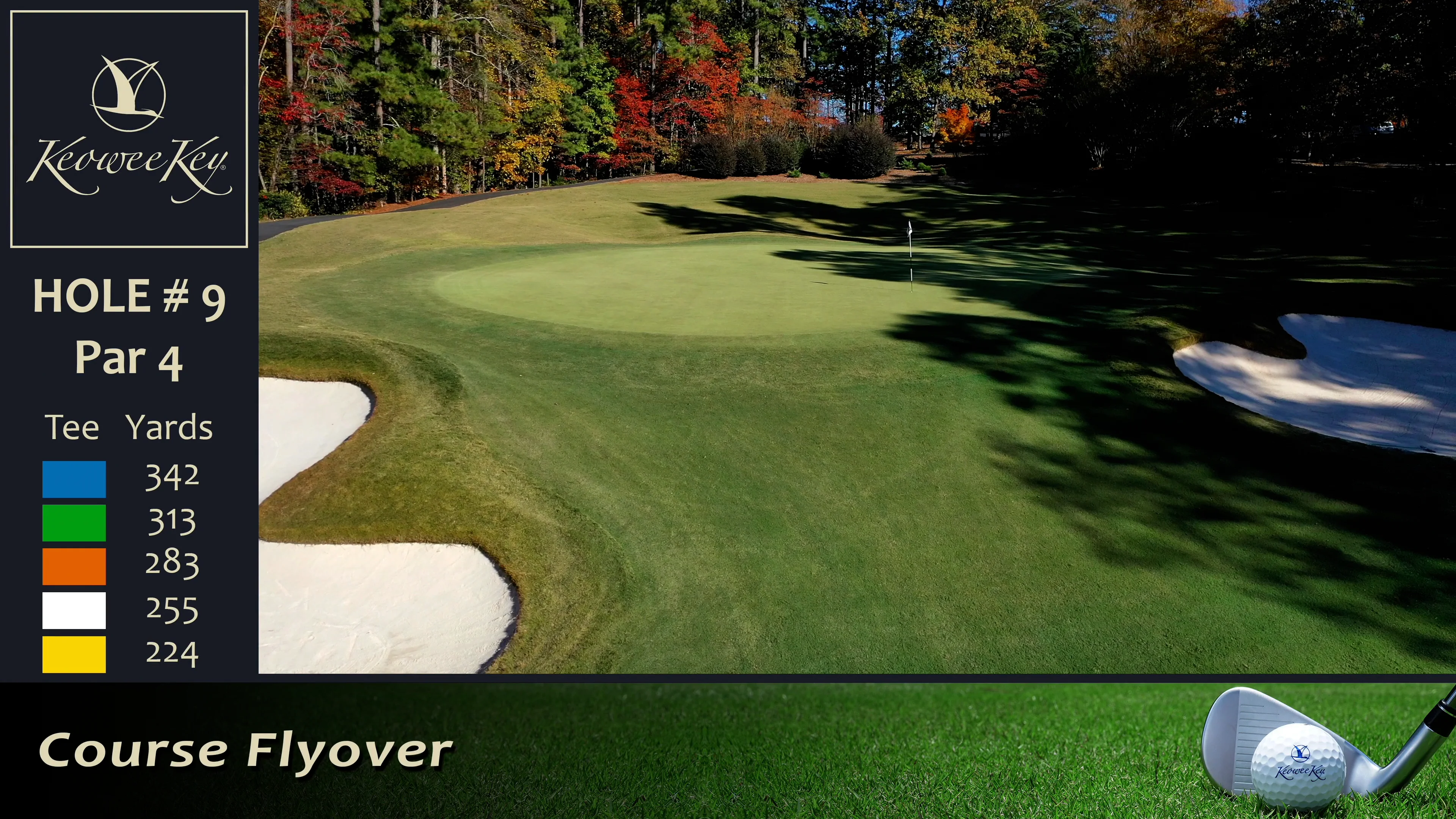 Golf Course Flyover Hole 9 on Vimeo