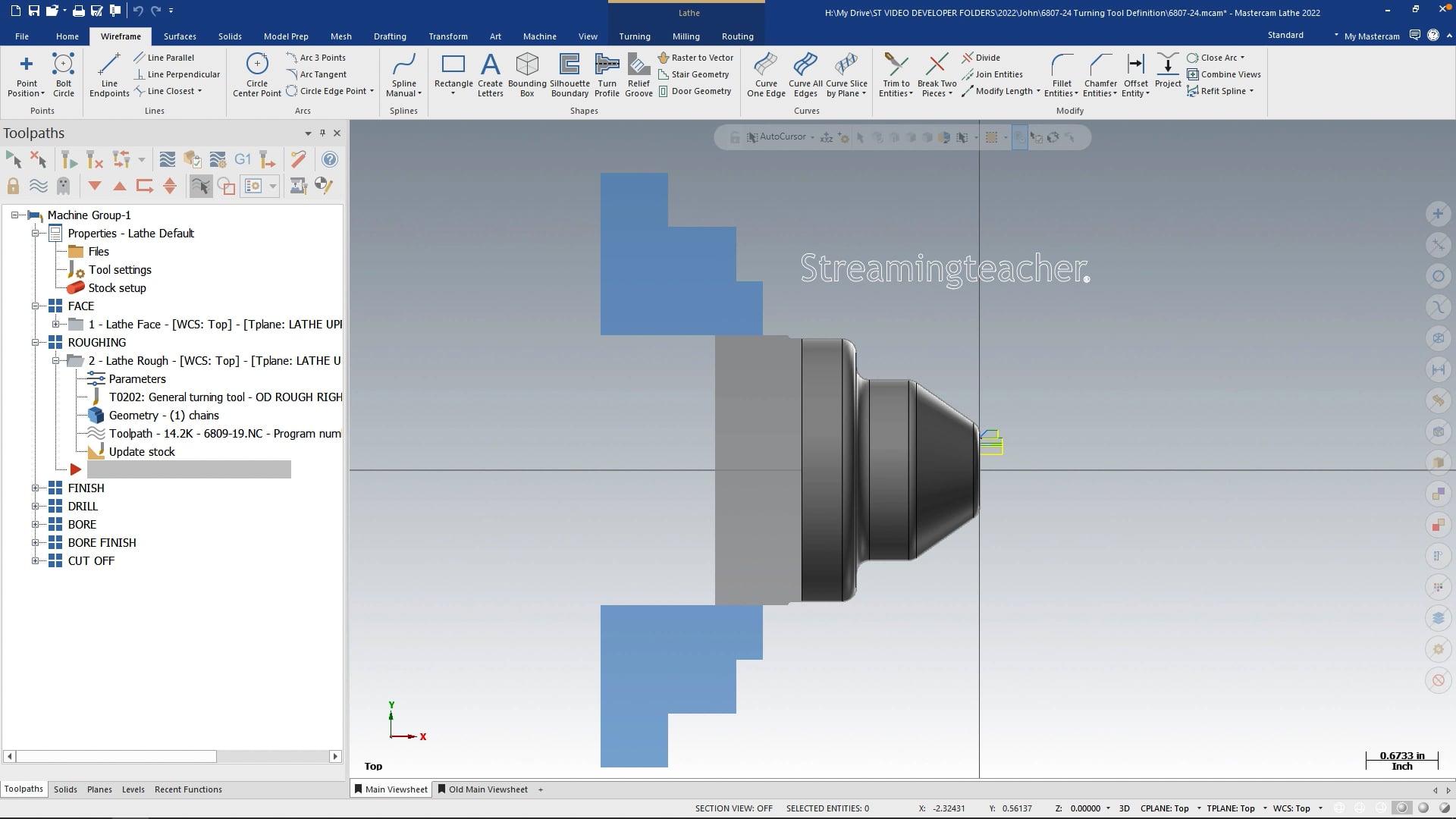 Turning Tool Definition part 1