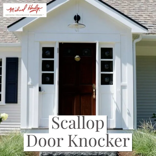 Scallop Door Knocker by Michael Healy