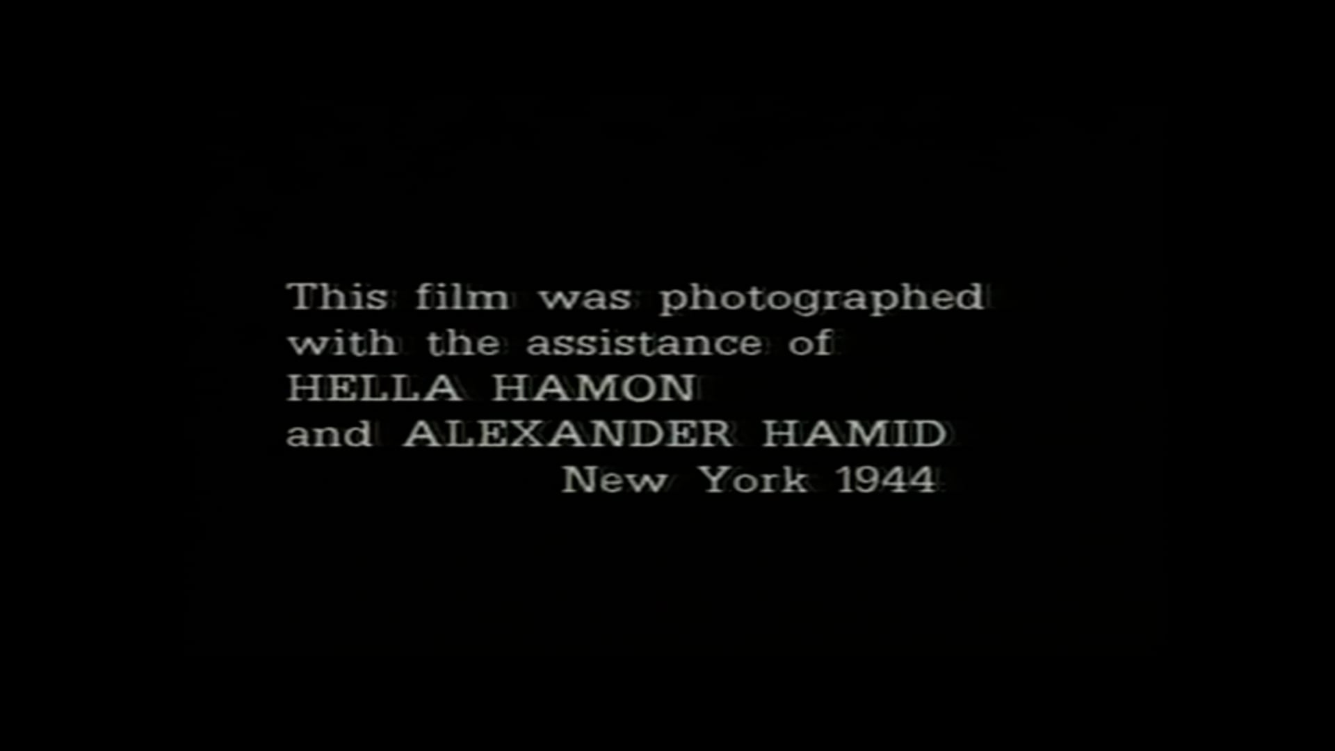 At Land, silent movie