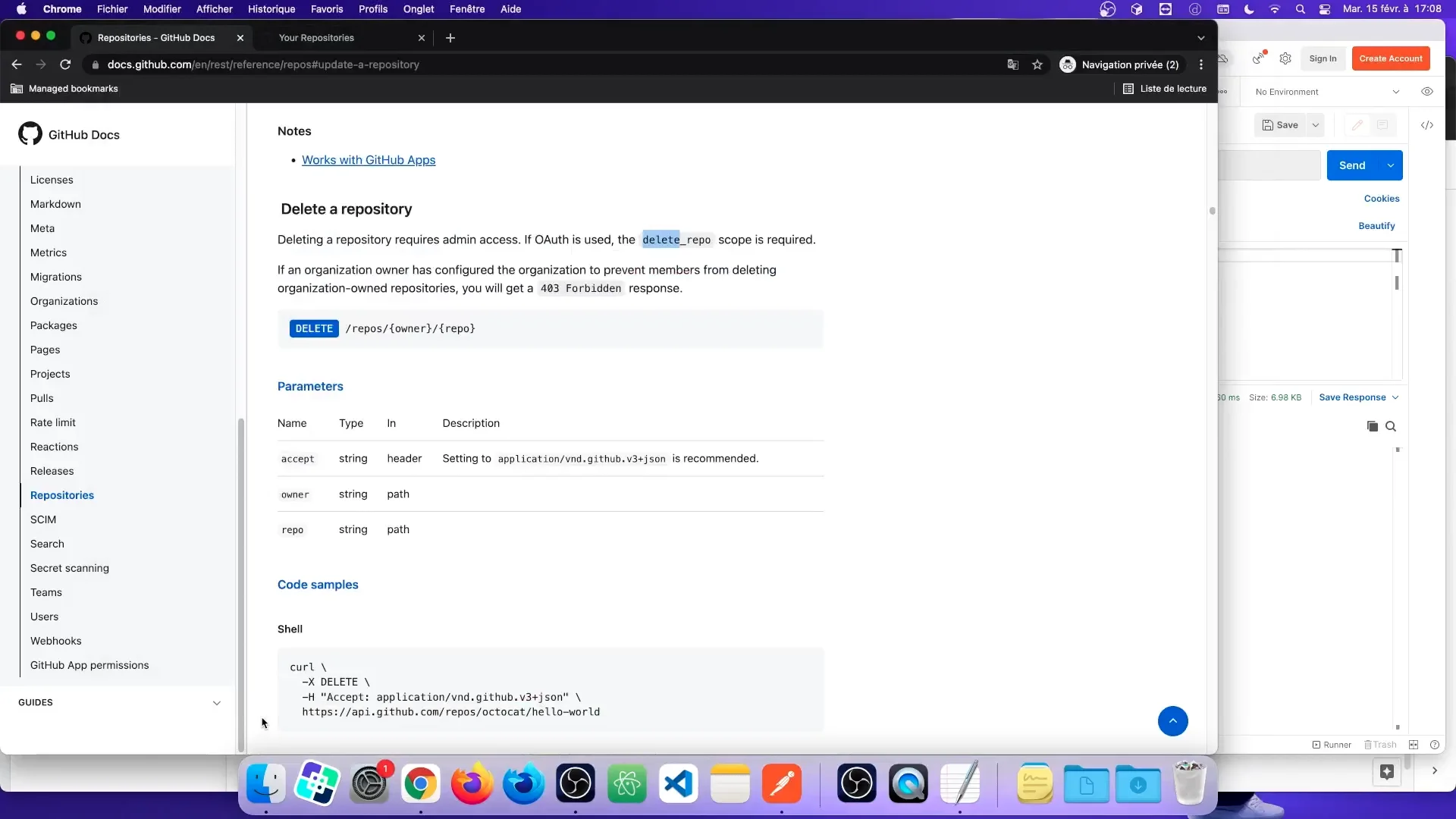 vapi github Kit tubulaires