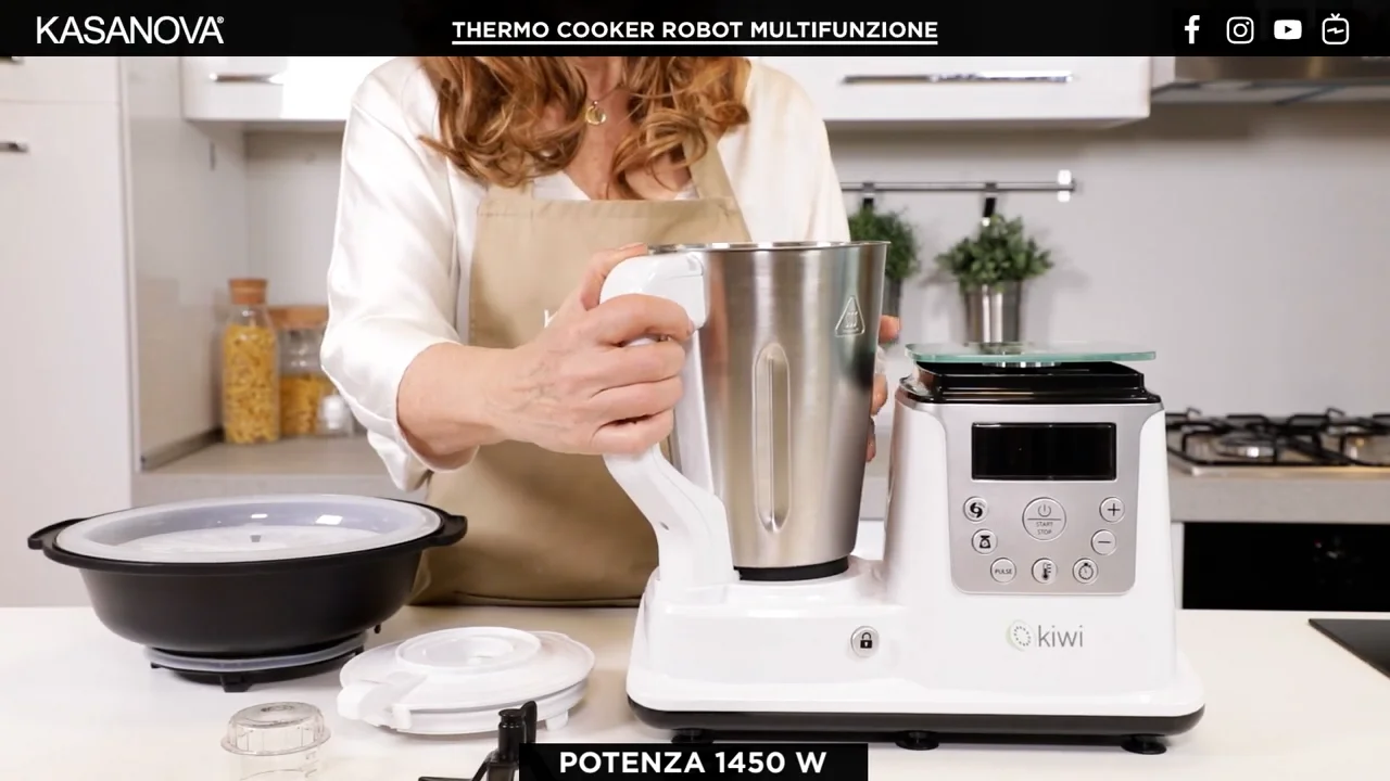 Thermo cooker - robot multifunzione da cucina on Vimeo