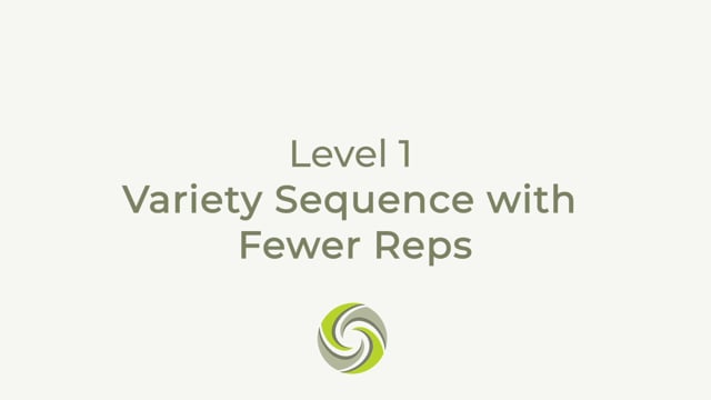 Variety Sequence With Fewer Reps