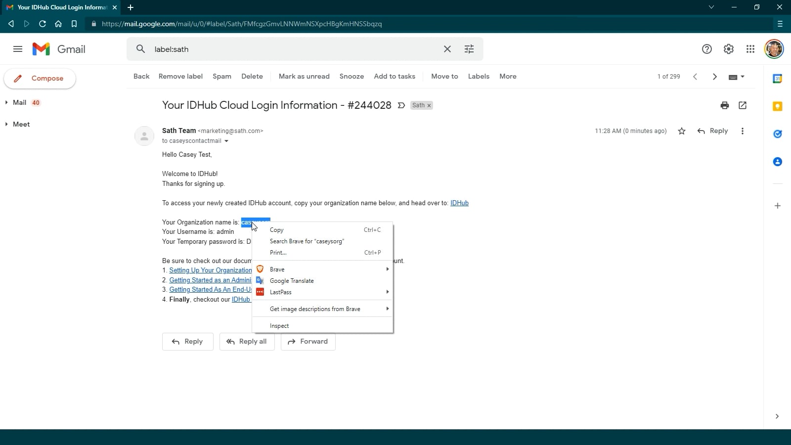 IDHub Trial Login
