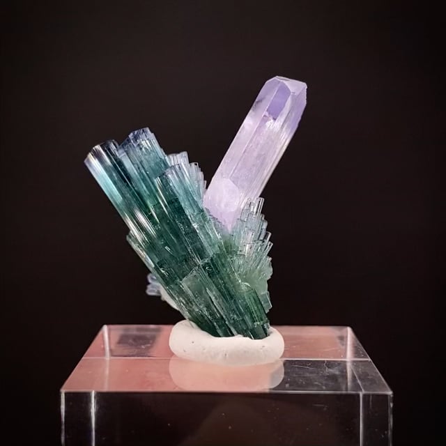 Tourmaline and Kunzite