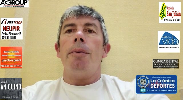 JORGE ABAD (Entrenador Cuarte) D. Aragón 3-0 CD Cuarte / J 25 / 3ª División