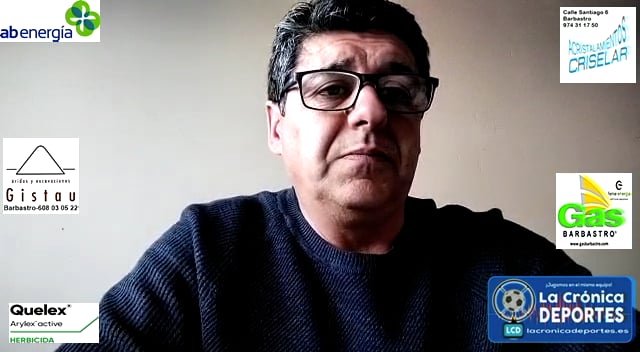 JOSETE (Entrenador Barbastro) CD Cariñena 1-0 UD Barbastro / J 25 / 3ª División