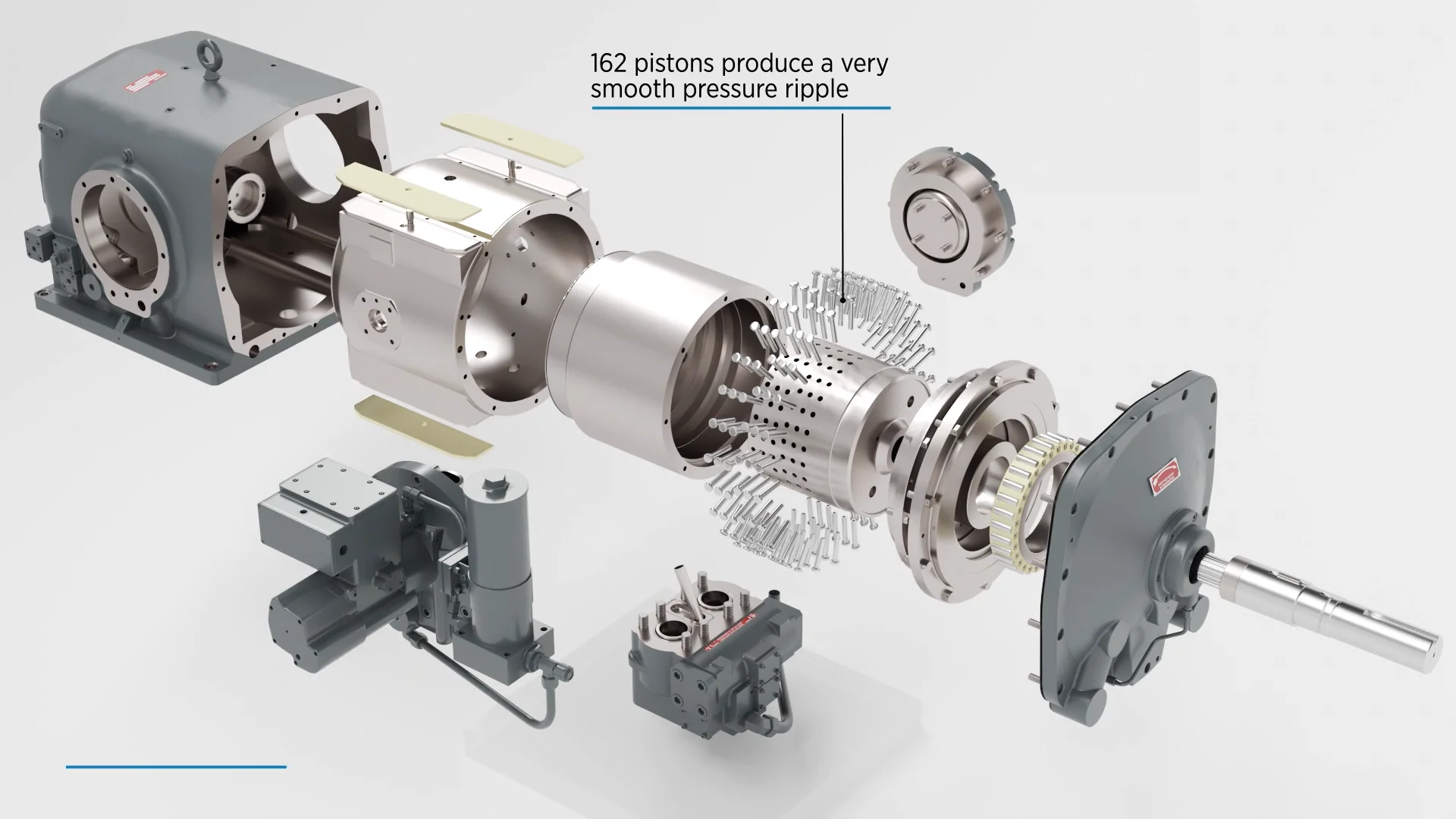 3D Oilgear Hydraulic Pumps DPump on Vimeo