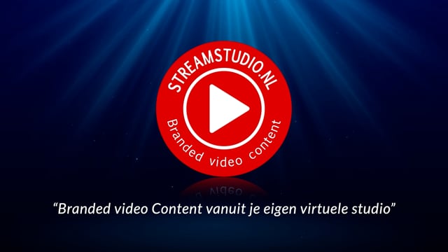 Show reel streamstudio.nl