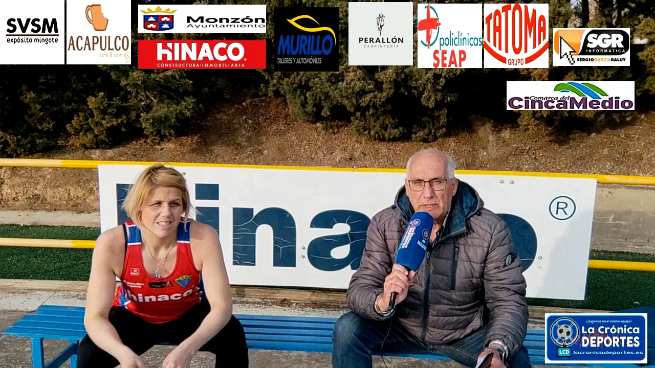 SAIDA  BUSQUETA,ATLETA DEL CA HINACO MONZÓN  PLATA EN DISCO Y 4ª EN PESO CON EL EQUIPO ESPAÑOL EN LOS CAMPEONATOS DE EUROPA MASTER CELEBRADOS EN PORTUGAL