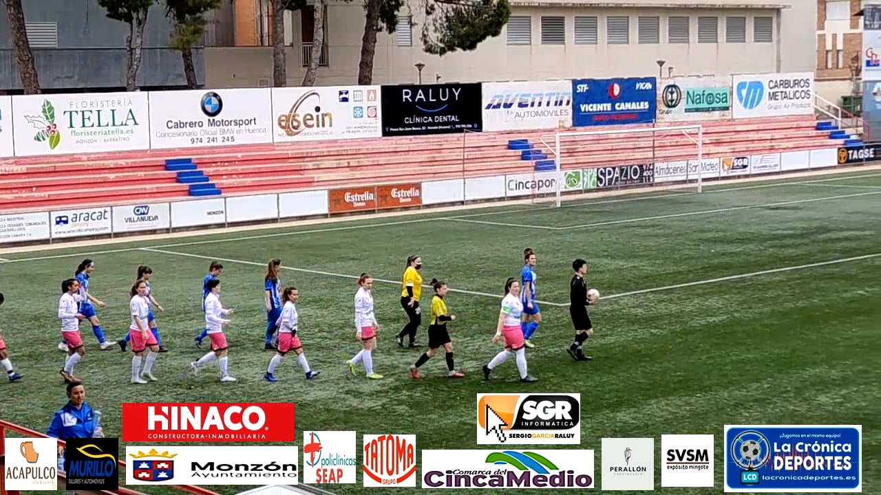 FÚTBOL FEMENINO CIUDAD DE MONZÓN-0-2-EJEA 1ª FEMENINA