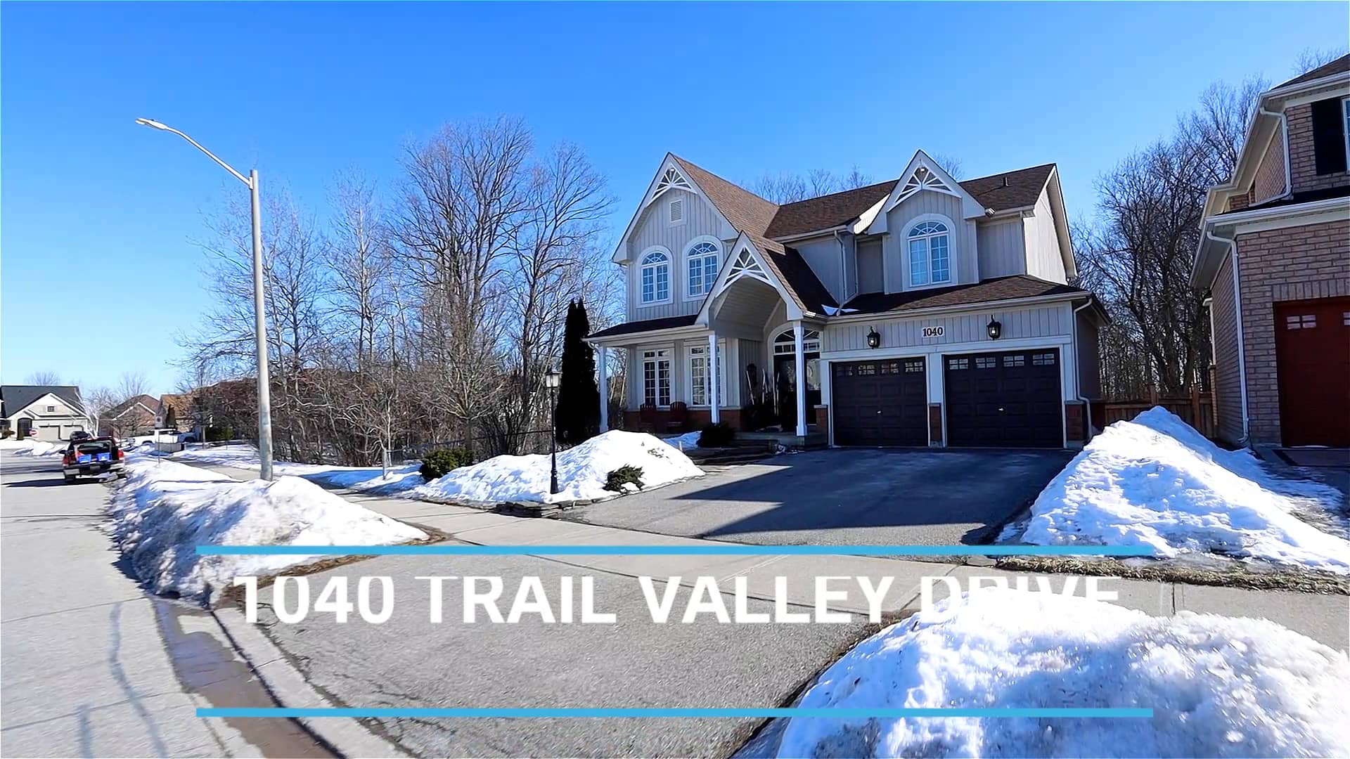 1040 Trail Valley Drive, Oshawa on Vimeo