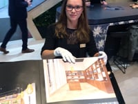 A book with photos that we made for The Inside, through the years. Presented by them at their stand at Euroshop 2020.