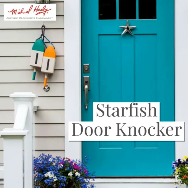 Starfish Door Knocker by Michael Healy