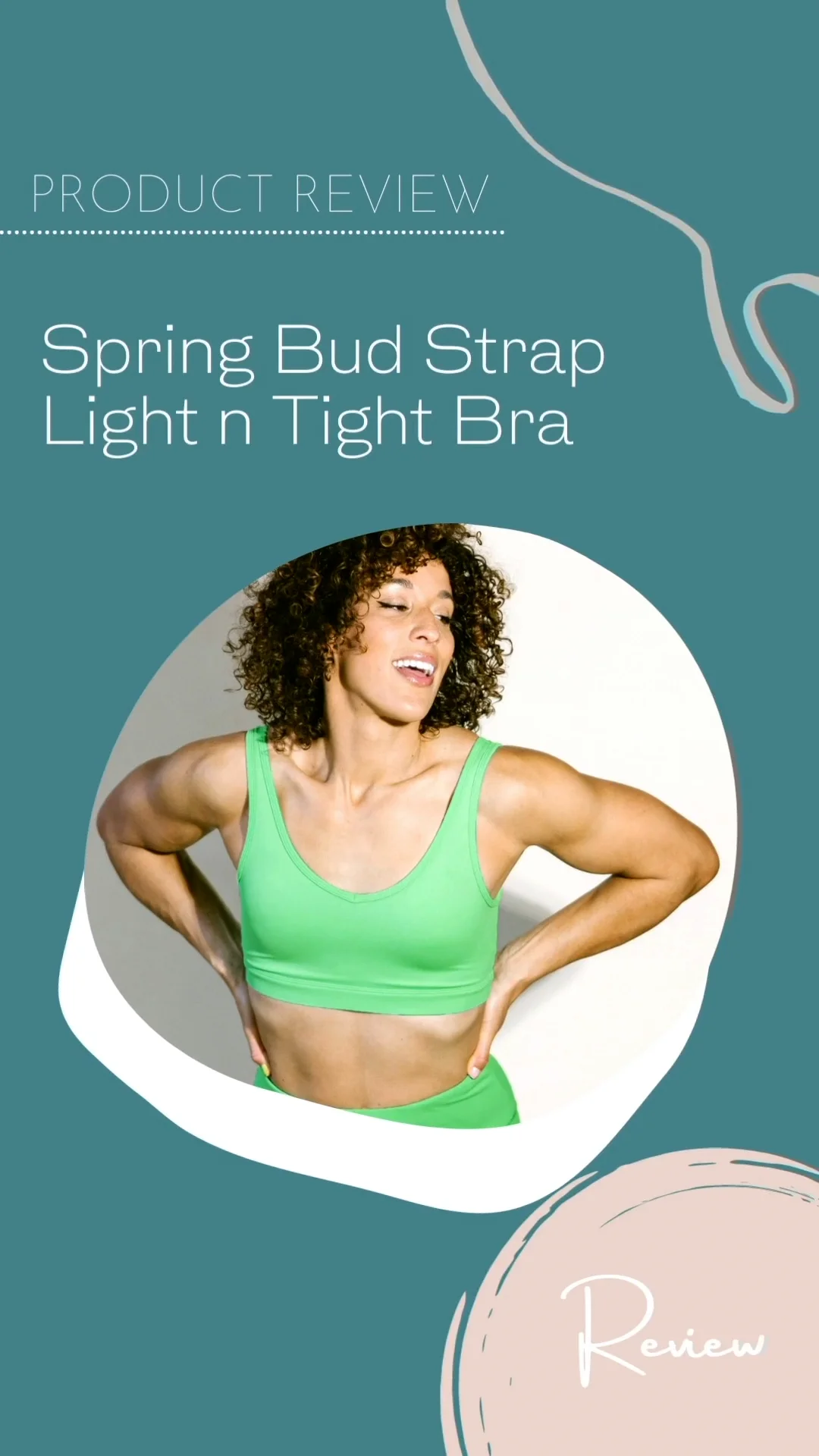 Spring Bud Strap Light n Tight Bra #3009 on Vimeo