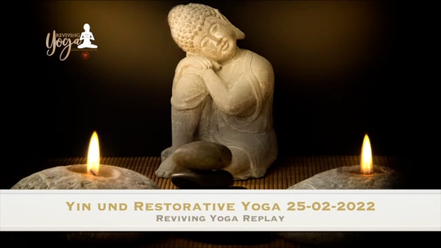 Yin und Restorative Yoga - Emotionale Freiheit durch Hüftöffnung 25-02-2022