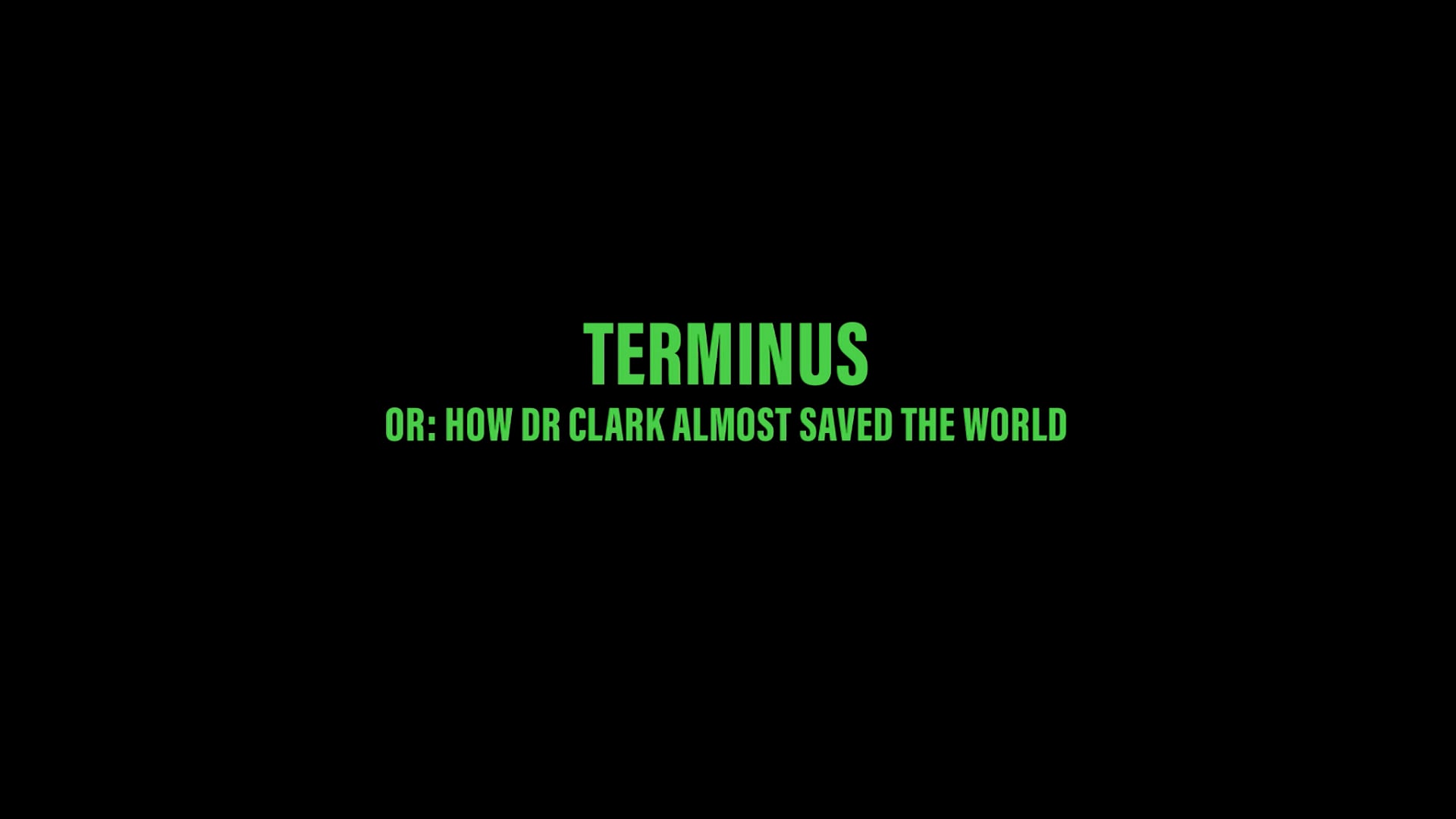 Terminus - Trailer
