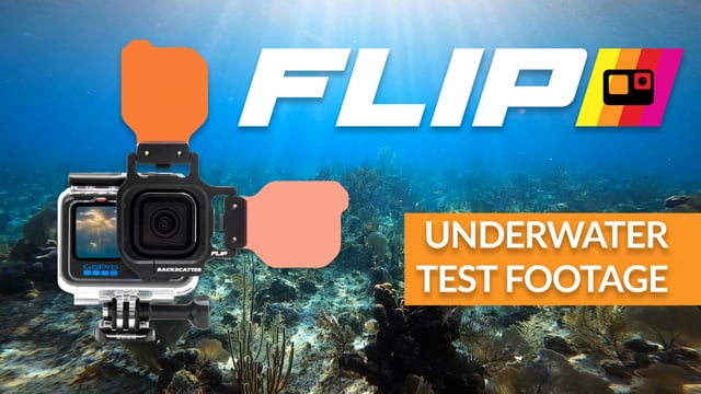 GoPro with FLIP Filters | Underwater Color Filter Video Test Footage