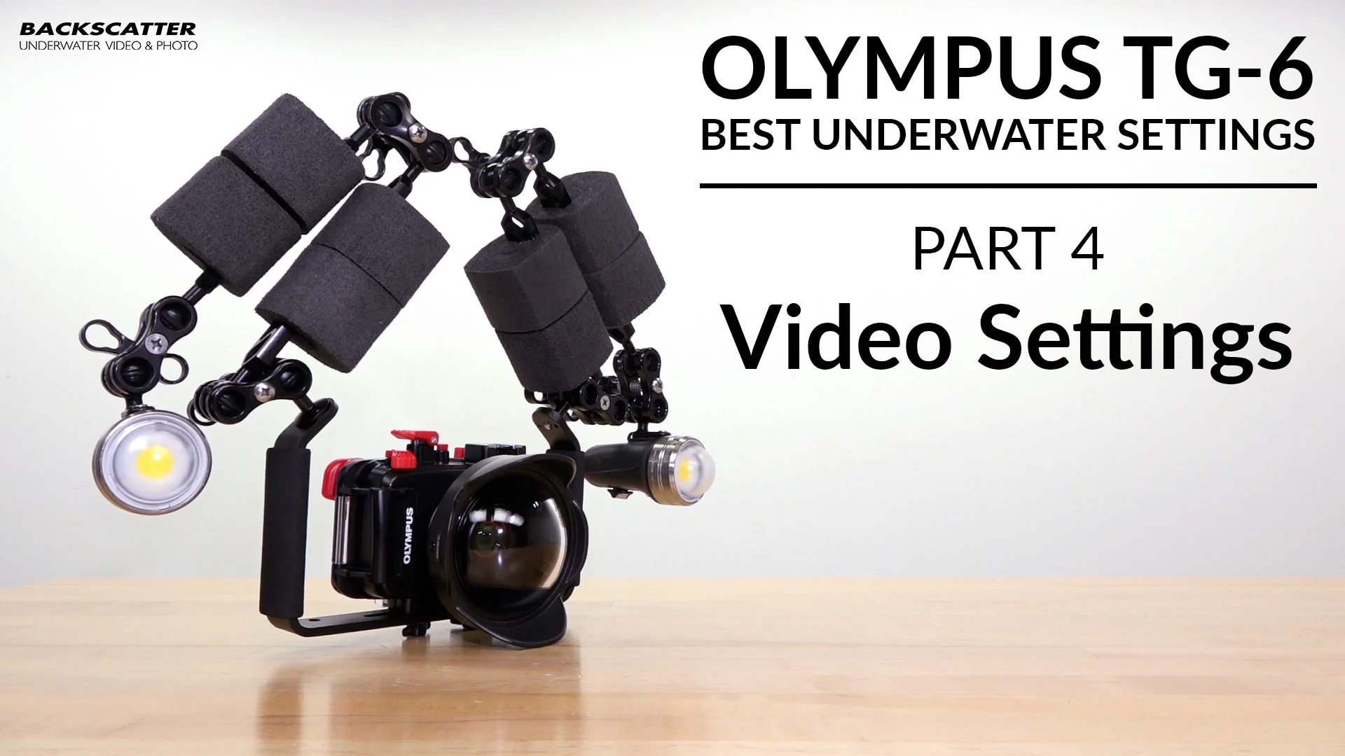 underwater camera settings