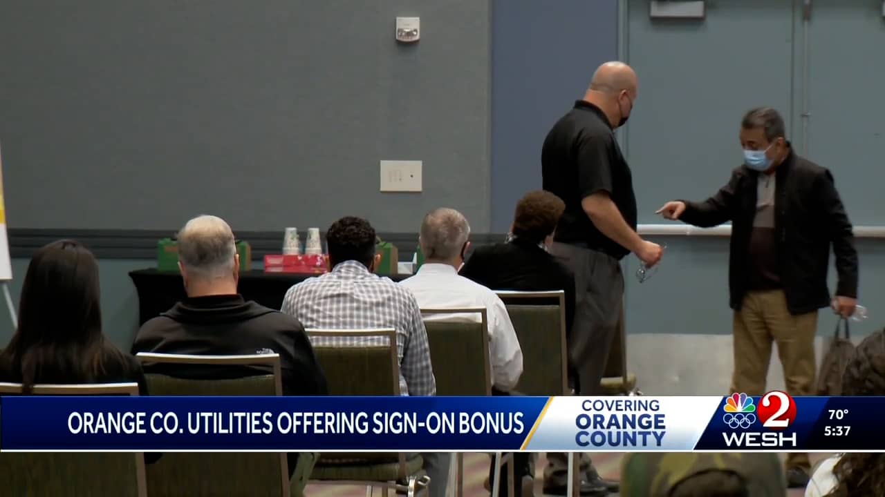 Orange County Utilities Job Fair WESH February 15, 2022 on Vimeo
