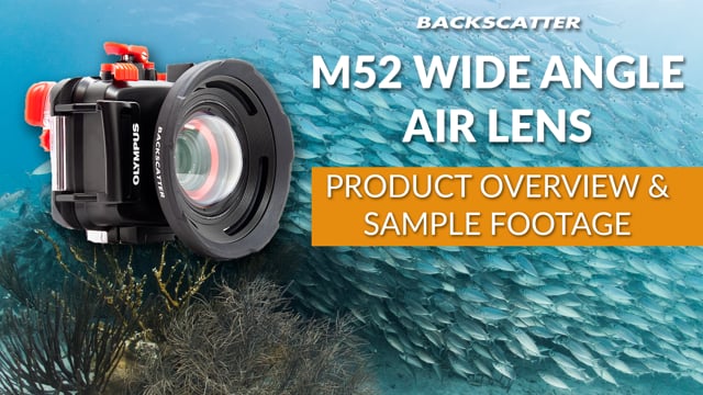 Best Olympus TG-5 Underwater Lens - Backscatter M52 Wide Angle Air Lens Review