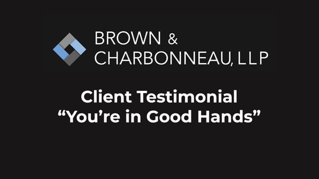 Client Testimonial: You’re in Good Hands