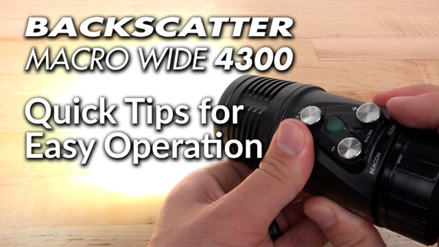 Quick Tips For Easy Light Control | Macro Wide 4300 Video Light