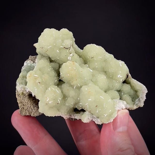 Prehnite with Laumontite