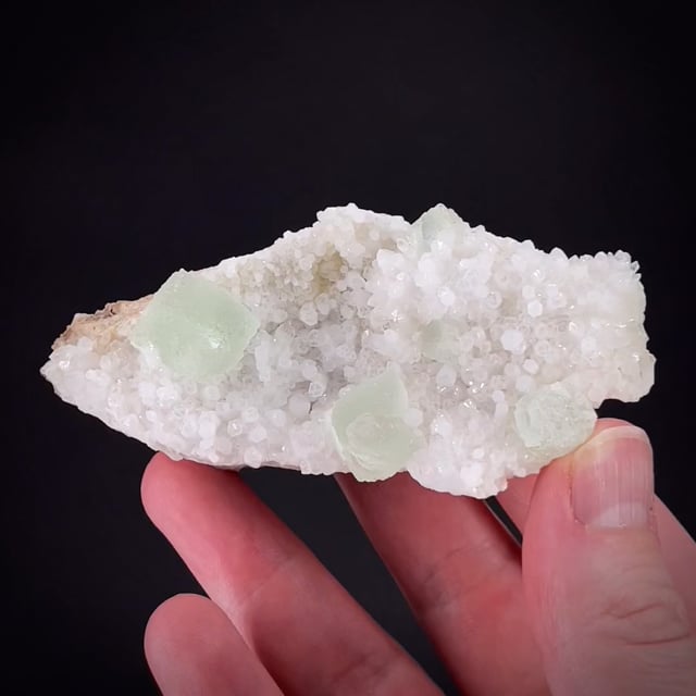 Fluorite on Quartz (ex Gary Weaver)