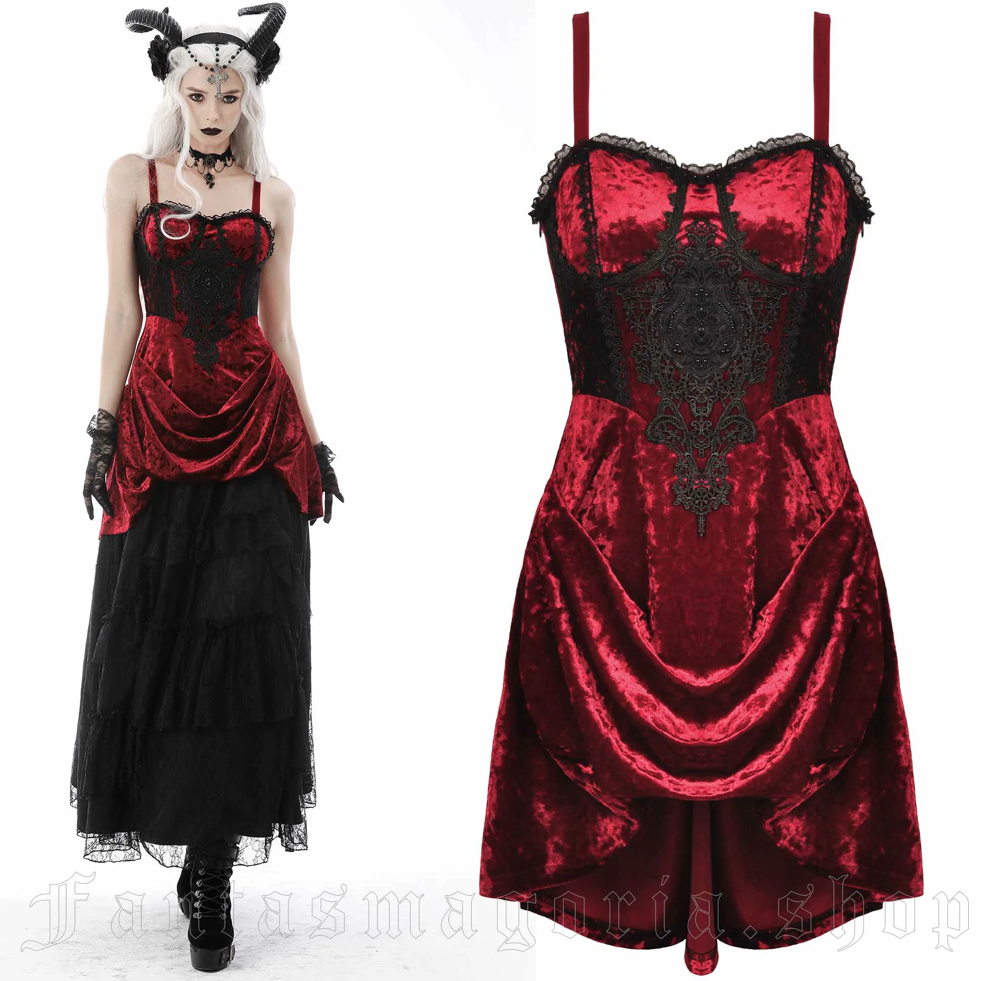 Atlantian Gothic on sale Evil Tee Dress