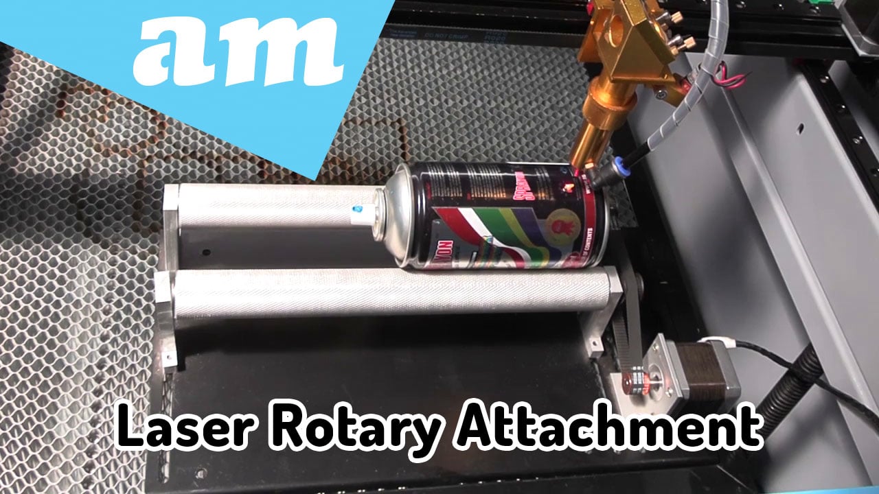 How to Use Rotary Attachment on TruCUT 6040 Laser with RDWorks
