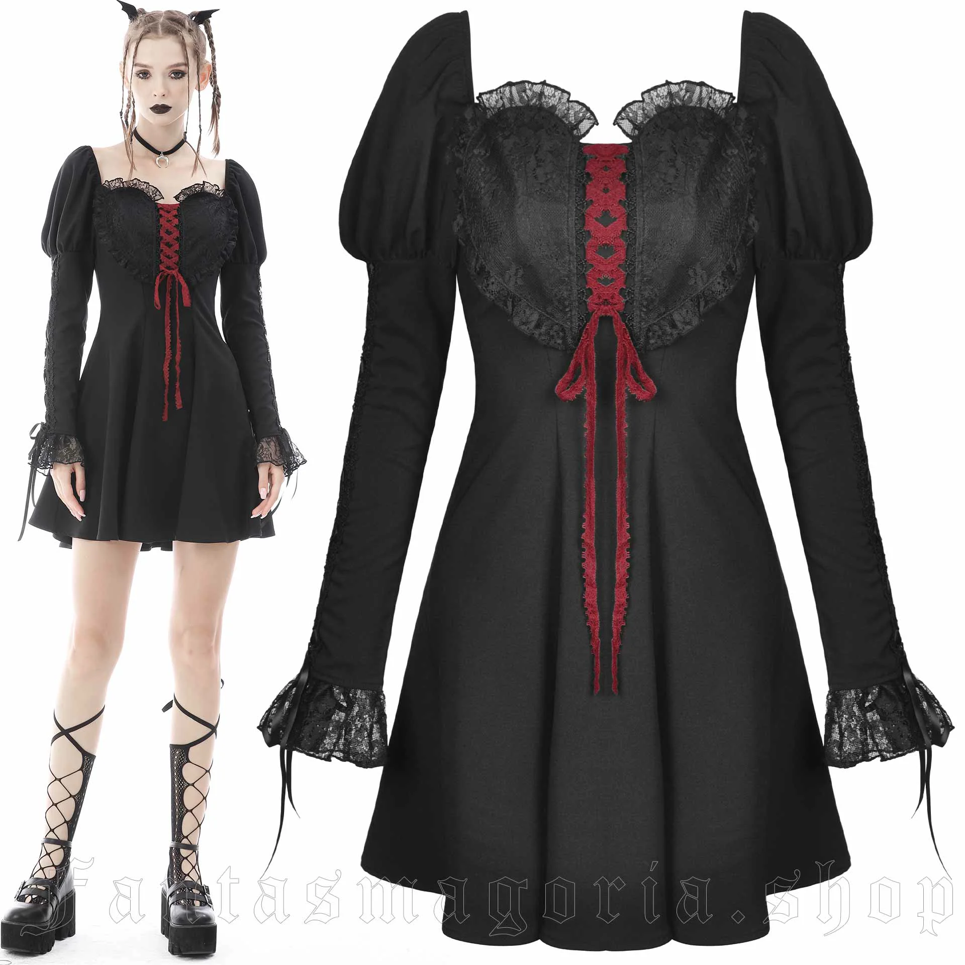 Shops Gothic style dress (rare)