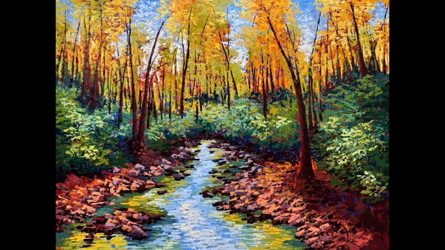 Autumn on the Goshen River Trail