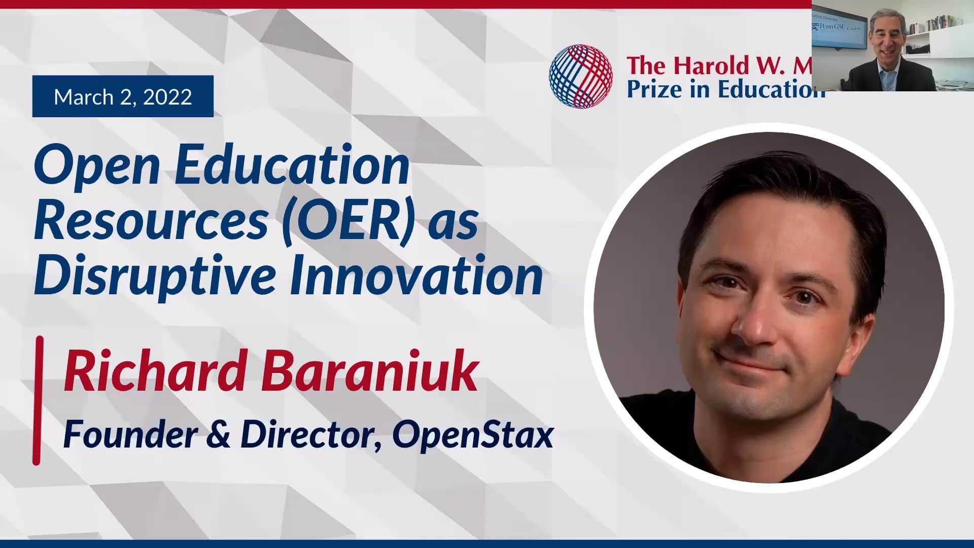 Play video:Open Education Resources (OER) as Disruptive Innovation