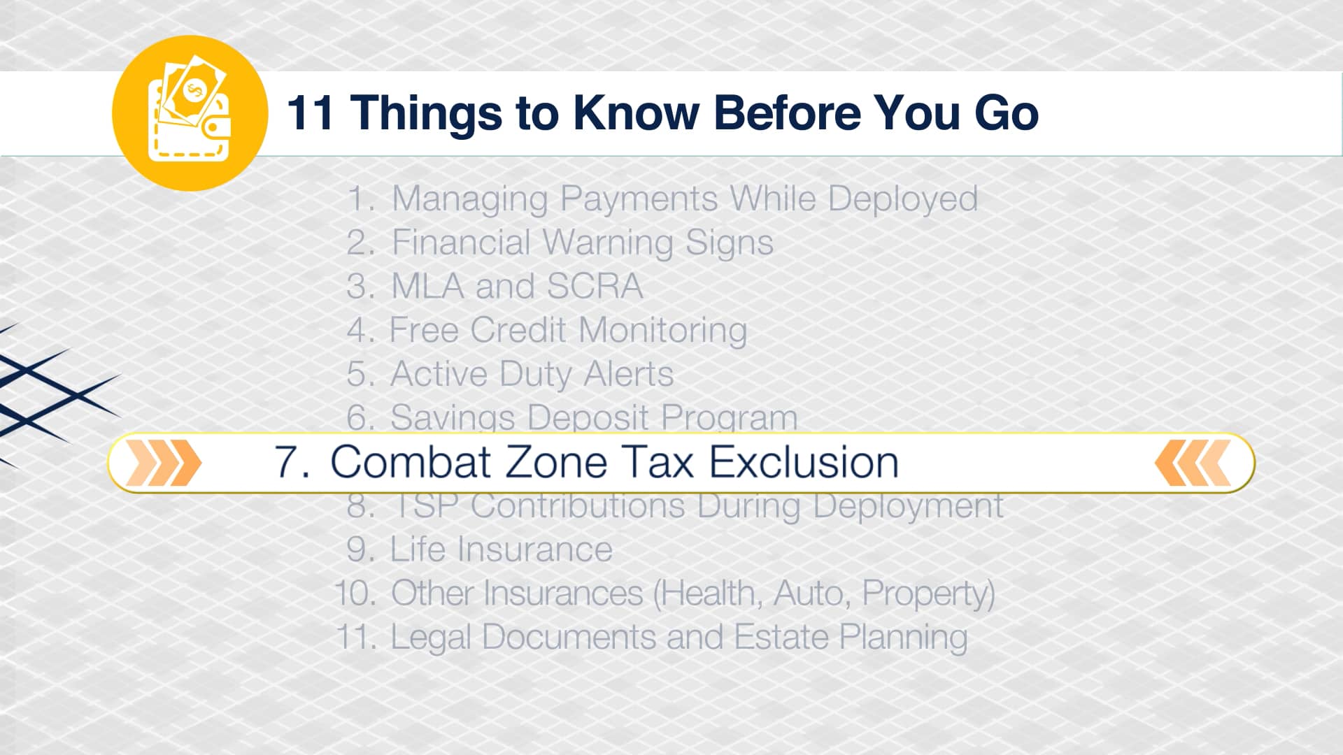 42105 Navy PreDeployment 20 Combat Zone Tax Exclusion_v2 on Vimeo