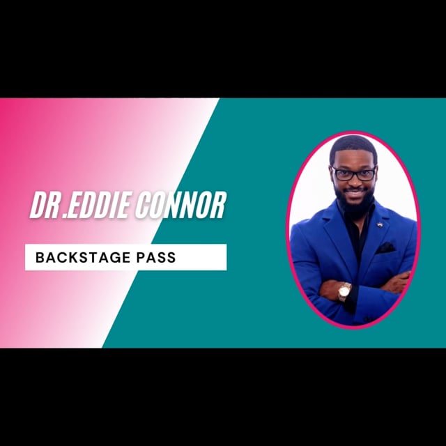 Special Guest, Motivational Speak and Author, Dr. Eddie Connor