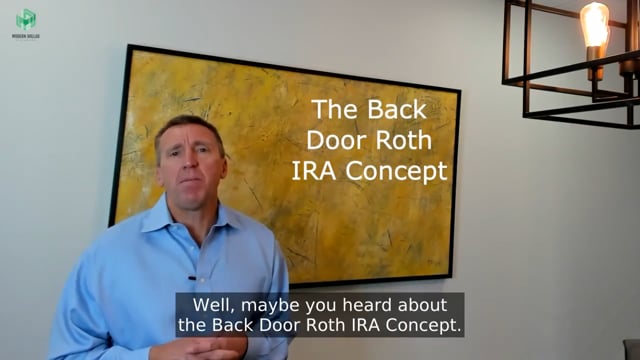 What Is A Back Door Roth IRA?
