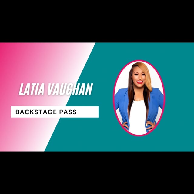 Special Guest, Motivational Speak and Author, Latia Vaughan