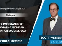 The Importance Of Navigating Michigan Probation Successfully | Scott Weinberg - Criminal Defense
