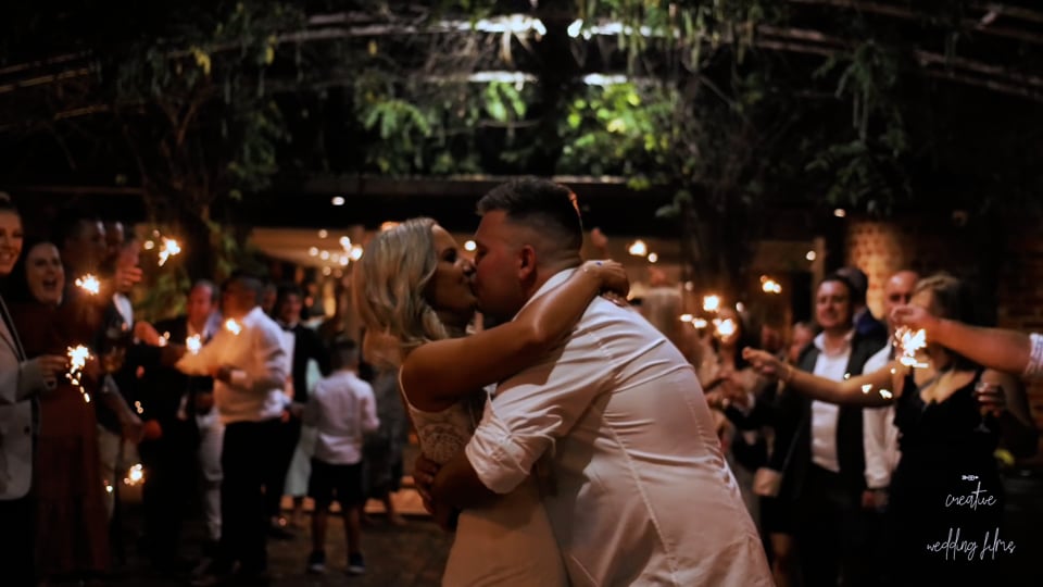 Wedding film at Potters Reception by Creative Wedding Films