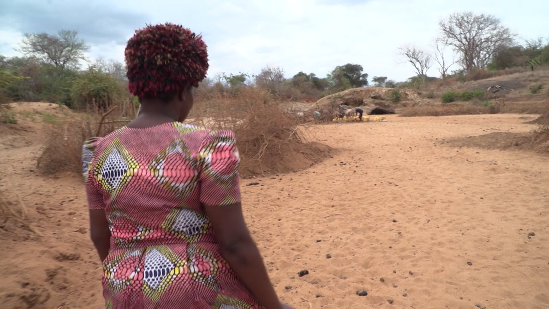 Drought in Kinakoni - RTL television News Story.