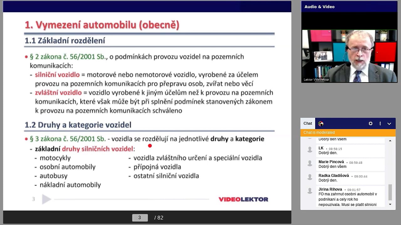 Problematika automobilu v podnikání 2022